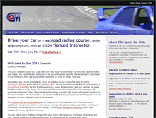 Tablet Screenshot of comscc.org